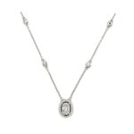 Diamond Waterfall Necklace