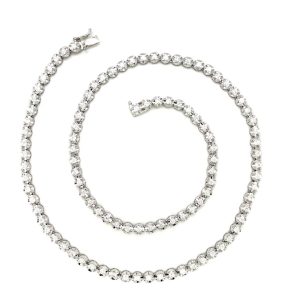Round Cut Diamond Tennis Bracelet