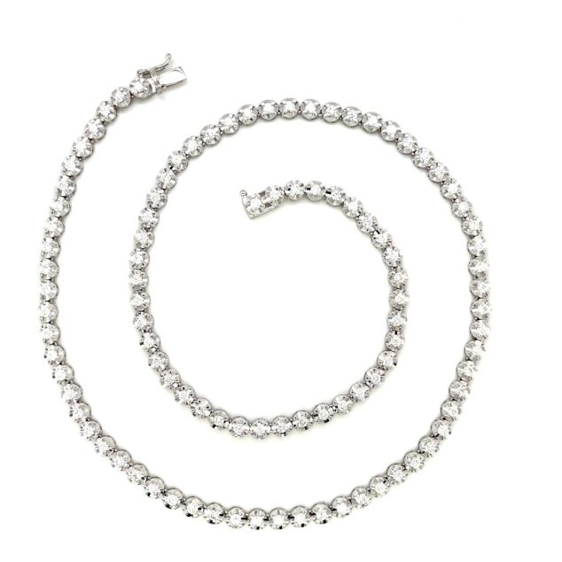 Round Cut Diamond Tennis Bracelet