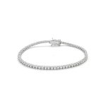 Round Cut Diamond Tennis Bracelet