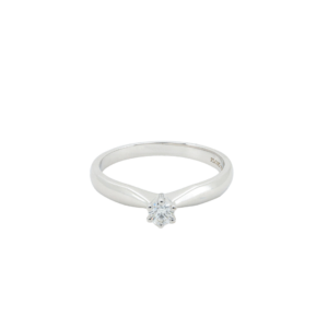 Round Cut Solitaire Diamond Ring