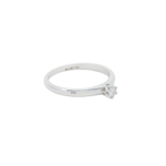 Round Cut Solitaire Diamond Ring