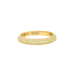 Half-Eternity Fancy Yellow Diamond Band Ring