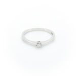 Round Cut Solitaire Diamond Ring