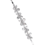 Baguette and Round Cut Diamond Bracelet