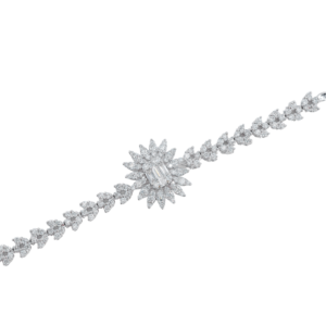 Baguette Cut Diamond Bracelet