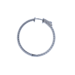 Diamond Hoop Earrings
