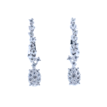 Multi-shape Drop Diamond Earings