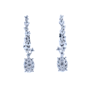 Multi-shape Drop Diamond Earings