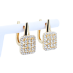 Brilliant Cut Diamond Earrings