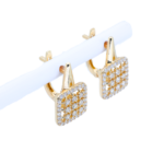 Brilliant Cut Diamond Earrings