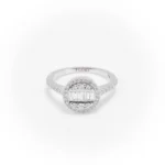 Illusion Baguette Diamond Ring