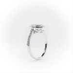 Illusion Baguette Diamond Ring