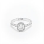 Halo Diamond Ring