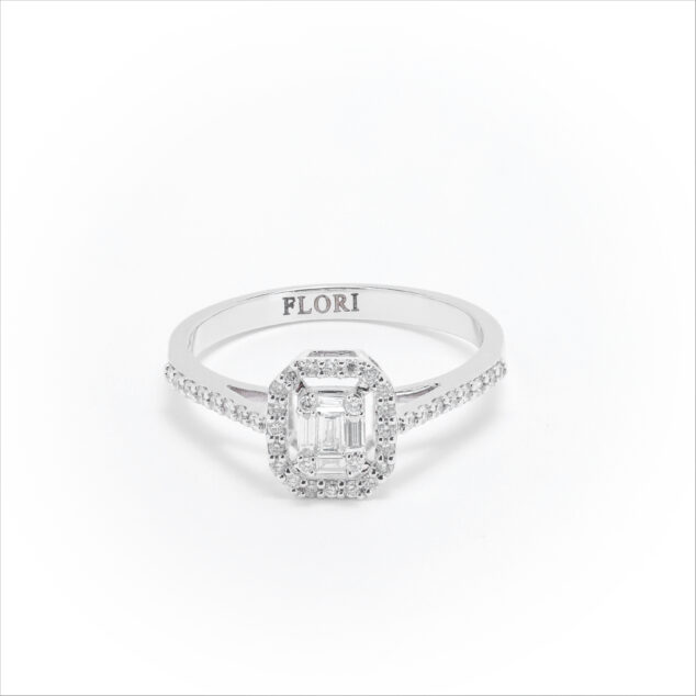 Halo Diamond Ring