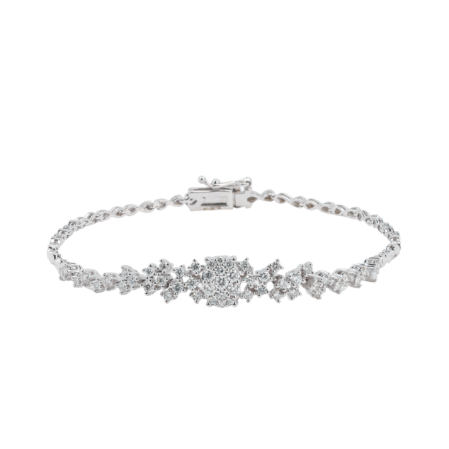 Brilliant Cut Diamond Bracelet
