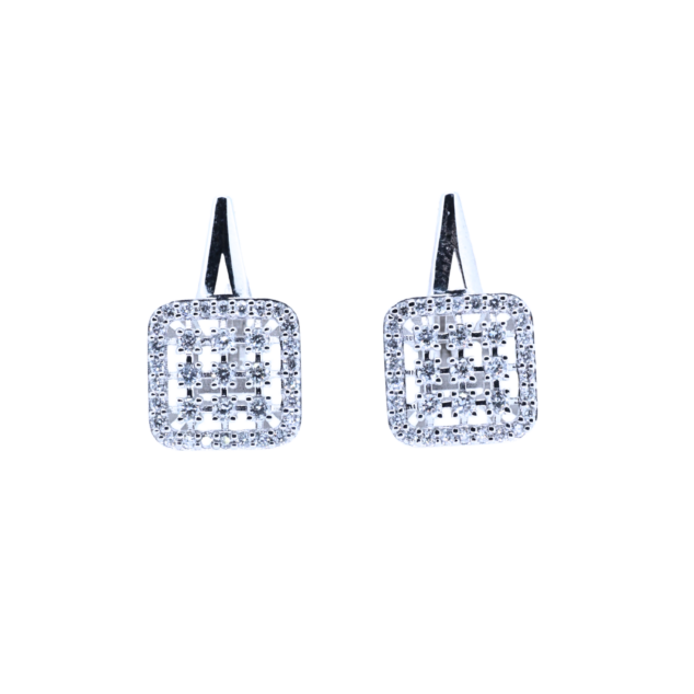 Brilliant Cut Diamond Earrings