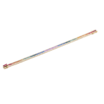 Princess Cut Multicolored Sapphire and White Brilliant Cut Diamond Bracelet