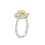 Etheral Yellow Diamond Ring