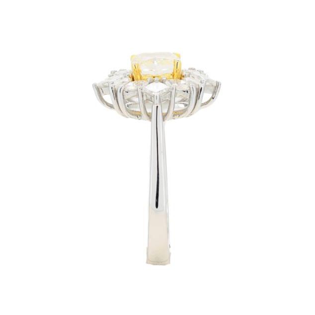 Etheral yellow diamond