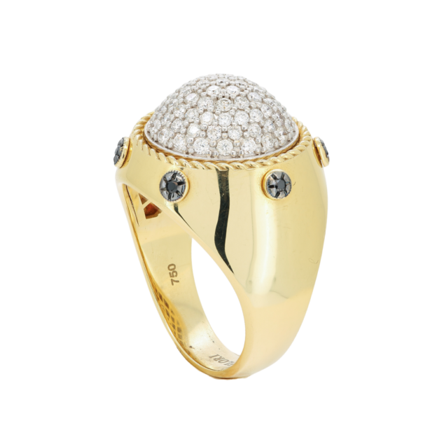 Plis ring Flori Diamonds