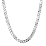 Unisex Diamond Cuban Chain