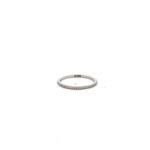 White gold eternity diamond ring