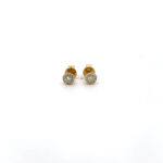 Radiant Halo Diamond Studs