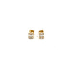 Timeless Baguette Diamond Studs