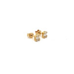 Timeless Baguette Diamond Studs
